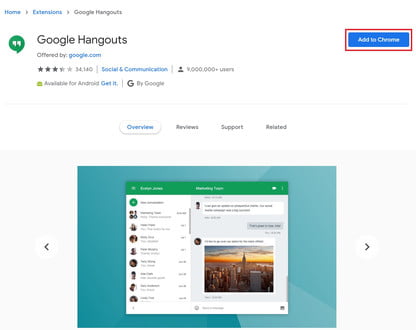 Google hangouts for osx